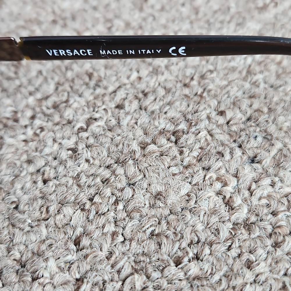 Versace MOD 1064 1136 53-16 135 Sunglasses Glasses Frames Italy Bronze - Picture 4 of 6